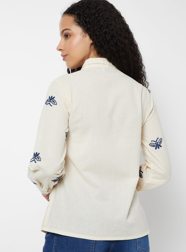 Graceful Women’s Tunic with Intricate Embroidery Work