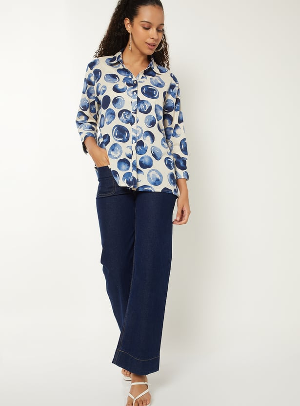 Fashionable All Over Printed Tunic for Women