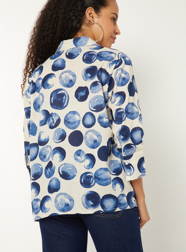 Fashionable All Over Printed Tunic for Women