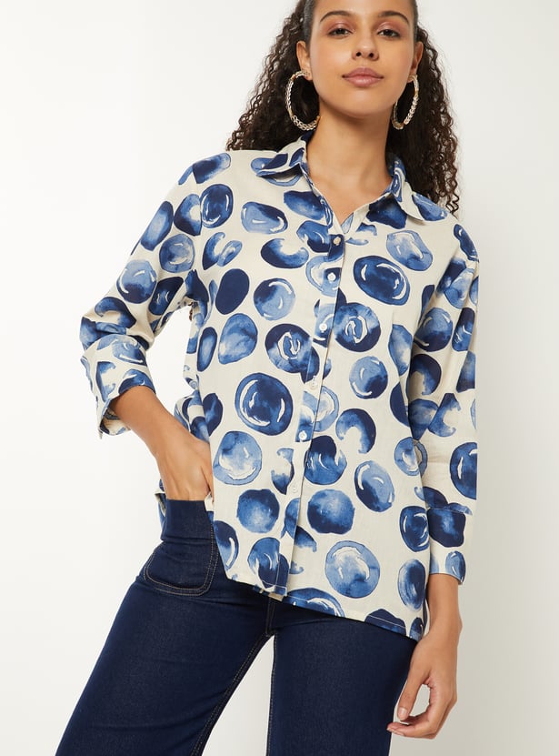 Fashionable All Over Printed Tunic for Women